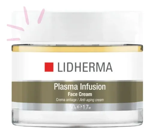 Crema Plasma Infusion Lidherma Face Antiarrugas Antiage 50