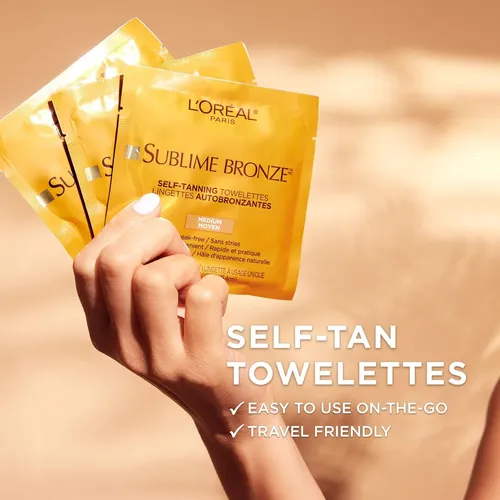 Toallitas Autobronceadoras L’oreal Paris Sublime Bronze 6un