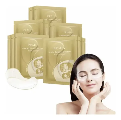 Mascarilla De Colageno Párpados Ojos Ojeras Parches X 10u