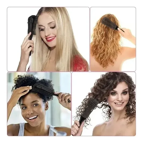 Cepillos Flexibles Desenredante De Cabello Anti Frizz Mely Color