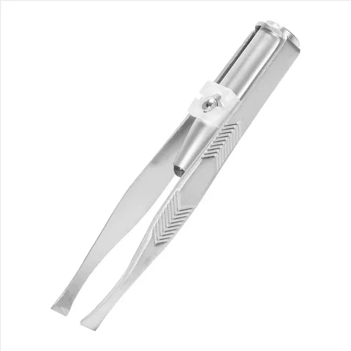16×pinzas Para Cejas Y Pestañas De Acero Inoxidable .