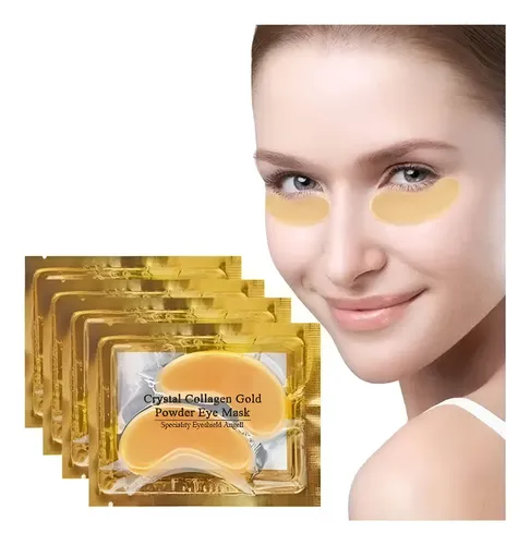Mascarilla Hidratante De Colageno Ojos Ojeras Parche X20u