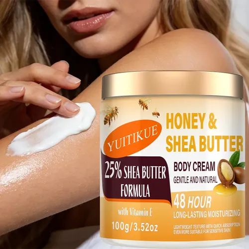 Crema Corporal Con Miel Y Karité De Rápida Absorción | Suave 1 Pc