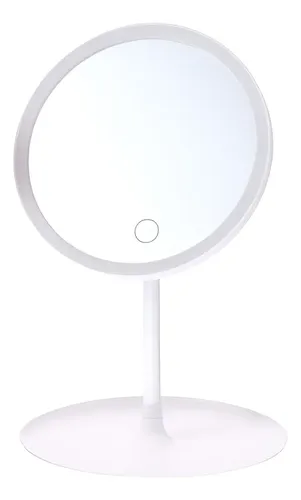Espejo Maquillaje Con Luz Led Regulable Touch