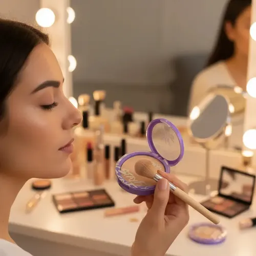 Polvo Compacto Para La Cara Ruby Rose Stay Fix
