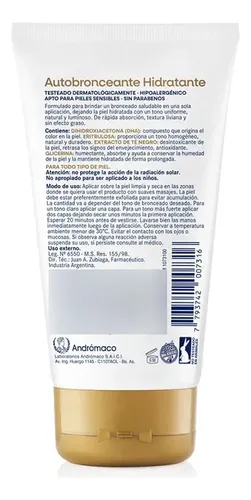 Crema Dermaglós Autobronceante X 150 G