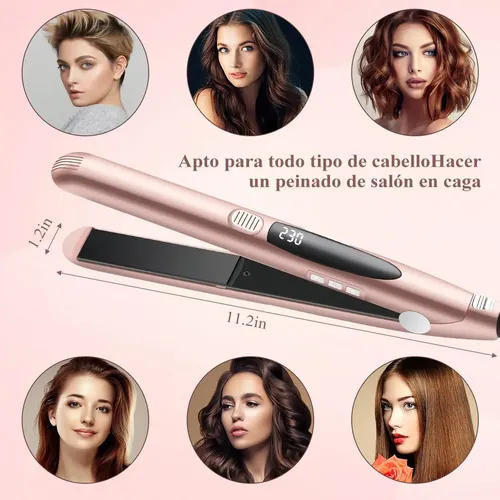 Plancha Para Cabello Cerámica Alaciadora Plancha Para Pelo