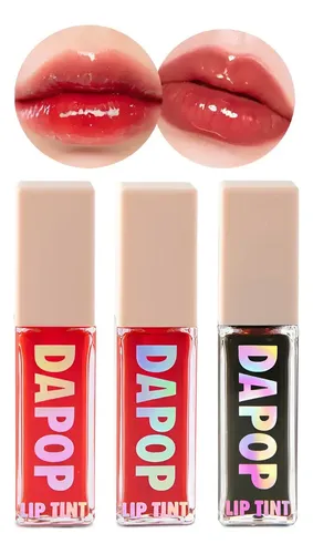 Tinta De Labios Lip Tint Dapop Larga Duración Intransferible Color 02