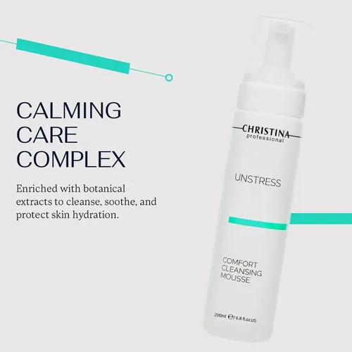 Mousse Limpiadora Christina Unstress 200 Ml