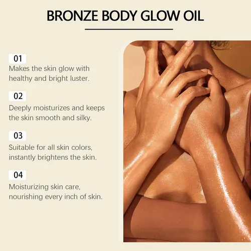 Gaceite Hidratante Oceaura Bronze Body Glow,