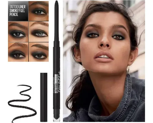 Lapiz Delineador Gel Maybelline Tattoo Liner Smokey 36hs