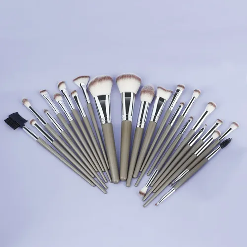 Set De 23 Brochas De Maquillaje Con Estuche
