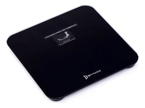 Balanza De Baño Digital Vidrio C/display 180kg Bynox