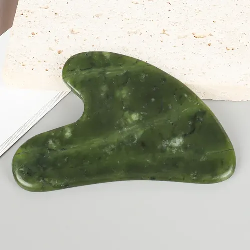 Masajeador Xiuyan Sha Jade Helu Jade Tool Gua En Forma De Co 1 Pcs