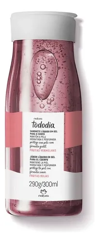 Natura Tododia Jabon Líquido Corporal Frutas Rojas Caballito