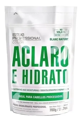 Kit Polvo Decolorante Issue Blanc Nature Aclaro Hidrato X 12