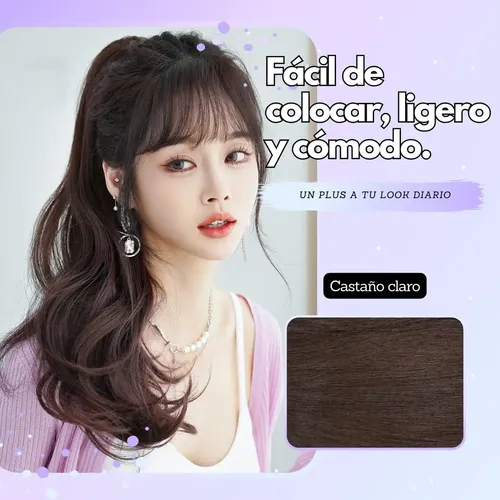 2026 Extensiones De Cola De Caballo For Mujer Cabello