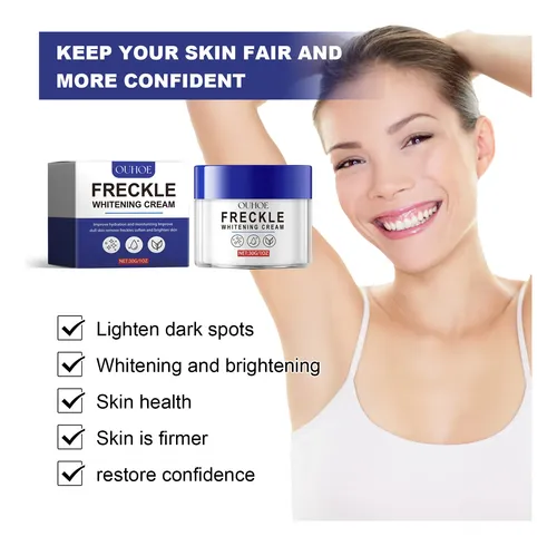 Crema Iluminadora Ouhoe Para Manchas Oscuras Y Piel Opaca