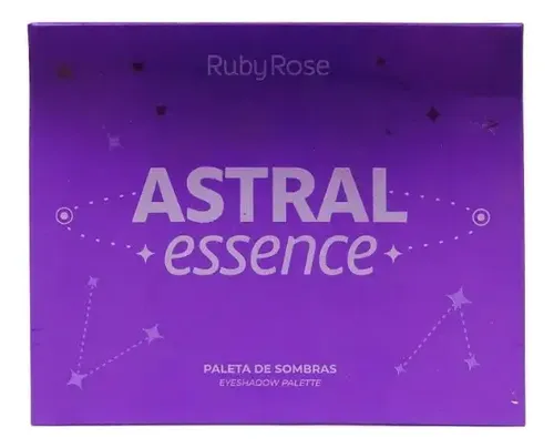 Paleta 12 Sombras Mixtas Astral Essence Ruby Rose Eyeshadow