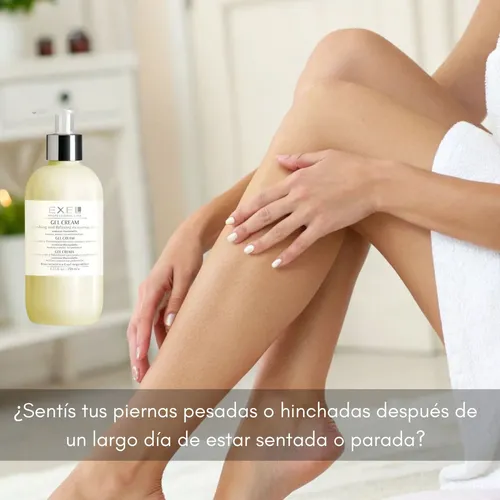 Gel Crema Relajante Descongestiva Piernas Cansadas Exel 240m