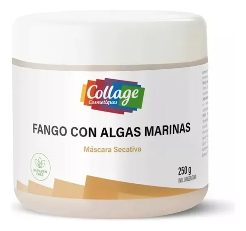 Crema Collage Facial Fango Con Algas Marinas X250g Tipo de piel Normal