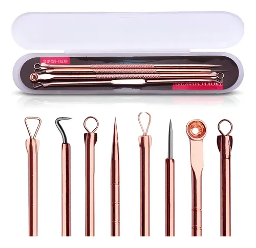 Juego De Clips Para Acné De Acero Inoxidable De 4 Piezas