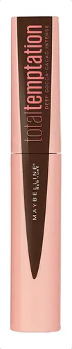 Máscara De Pestaña Maybelline Total Temptation Deep Cocoa Color Brown – Washable