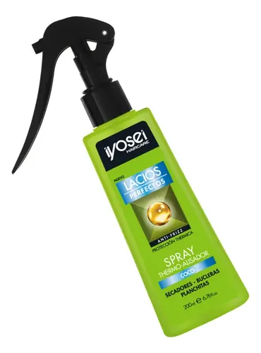 Protector Térmico Alisador Anti Frizz Coco X 200ml Iyosei X3