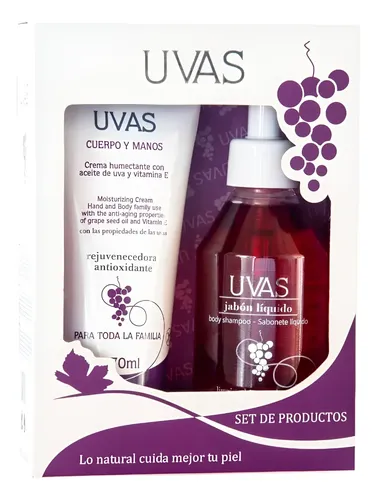 Crema Cuerpo Y Manos Mas Jabon Liquidouvas Set Sin T.a.c.c.