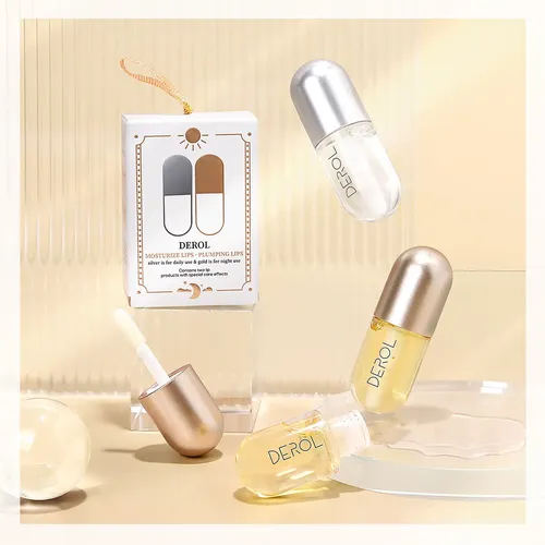 W Kit De Voluminizador Hidratante Para Labios Derol, W,
