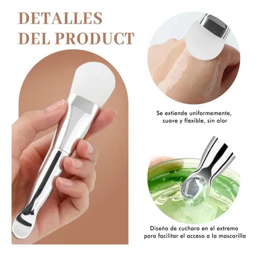 20 Brocha Cucharita Mascarillas Faciales Cremas Spa Honyin