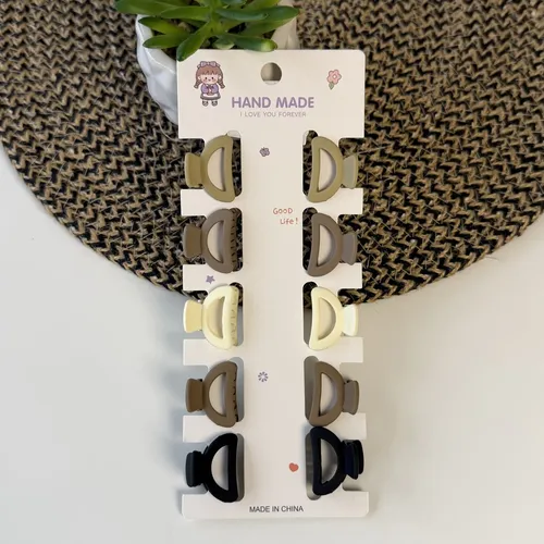 60 Mini Broches Pinzas Para Pelo Cabello Importados X Mayor