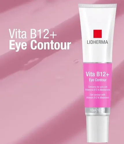 Vita B12+ Eye Contour Mirada Descansada Lidherma X15g Momento de aplicación Día/Noche Tipo de piel Todo tipo de piel
