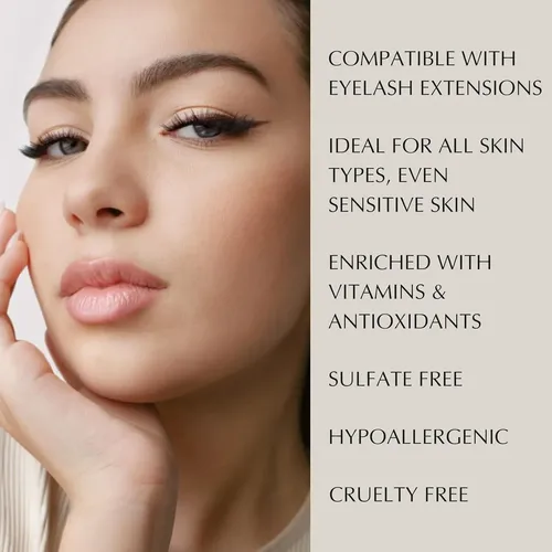 Removedor De Maquillaje Y Limpiador Facial Para Pestañas