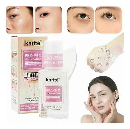 Base Maquillaje Karite Cambia De Color Con El Ph De La Piel