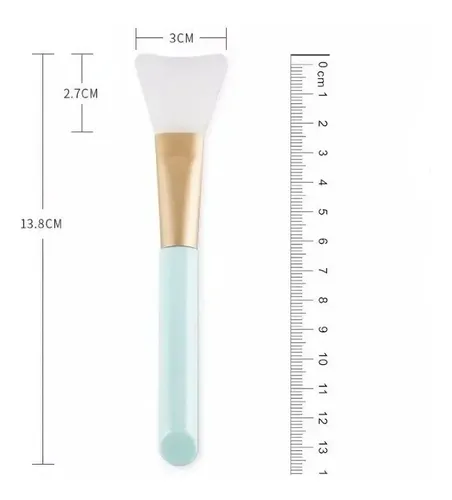 Brocha Pincel Silicona Para Mascarilla Cosmetologia Makeup