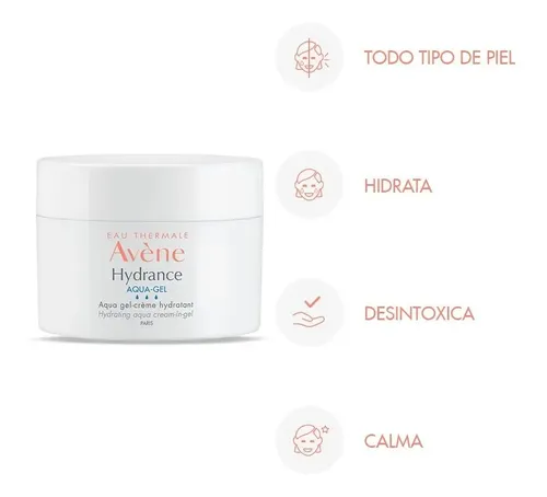 Avene Hydrance Aqua Gel Crema Hidratante 50 Ml