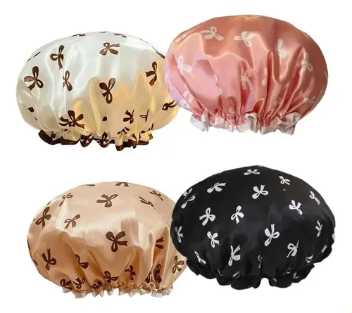 Gorra De Baño Elástica Con Protección Transpirable Nueva Bla