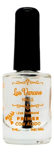 Primer Con Ácido Uñas Esculpidas Esmalte Gel Las Varano 11ml