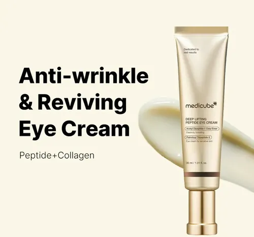 Medicube Deep Lifting Peptide Crema Contorno De Ojos 30ml Momento De Aplicación Día/noche Tipo De Piel Todo Tipo De Piel