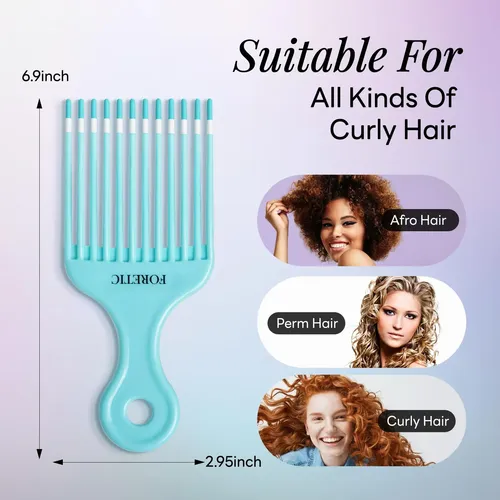 Peinador Foretic Smooth Para Cabello Rizado Y Grueso