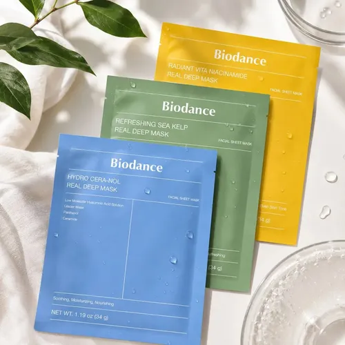 Kit Mascarillas Biodance Vita Niacinamida X3