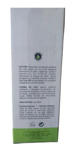 Exel Limpeza Jabonosa Piel Acne Grasa Granitos 100ml