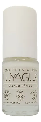 Esmalte De Uñas Tratamiento Luyagus Fortalecedor Endurecedor Color Via láctea