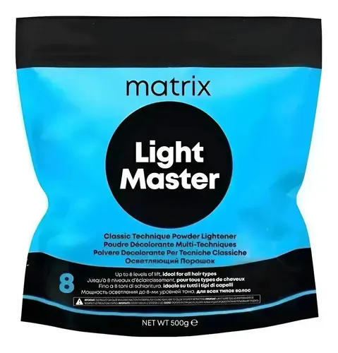 Polvo Decolorante Light Master X500gr Matrix Plateado