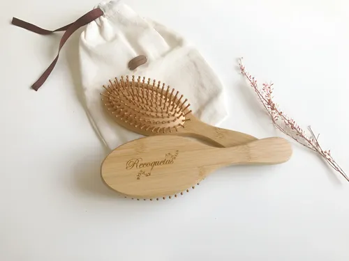 Cepillo Bambu Antifrizz Cabello