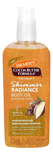 Aceite Corporal Palmer’s Cocoa Butter Shimmer, 5.1 Onzas Líq