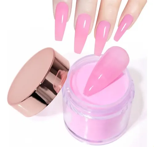 Jjwww)polvos De Uñas Acrílicos Profesionales De 12 Frascoskk