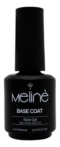 Meline Esmalte Base Coat Semipermanente Gel Led/uv