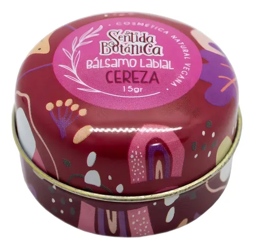 Sentida Botánica Bálsamo Labial De Cereza Vegano